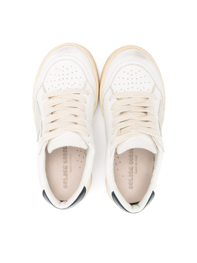 Shop Golden Goose Star-patch Low-top Sneakers In White