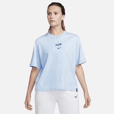 Shop Nike Women's England T-shirt In Blue