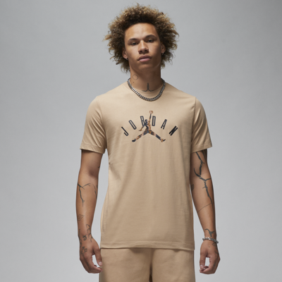 Shop Jordan Men's  Flight Mvp T-shirt In Brown