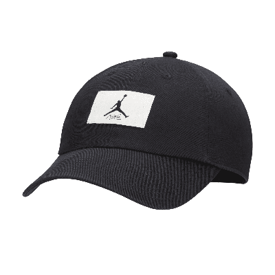Shop Jordan Club Cap Adjustable Hat In Black