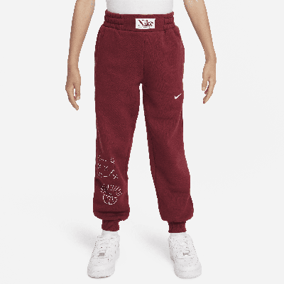 Shop Nike Culture Of Basketball Big Kids' Basketball Loose Pants In Red