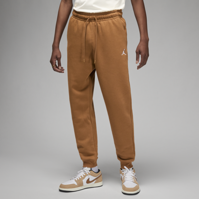 Shop Jordan Men's  Brooklyn Fleece Sweatpants In Brown