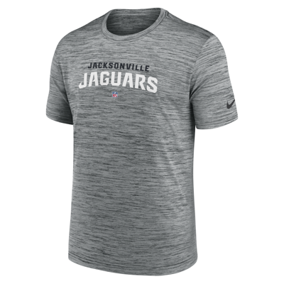 Shop Nike Men's Dri-fit Sideline Velocity (nfl Jacksonville Jaguars) T-shirt In Grey