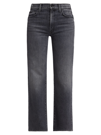 Shop Mother Women's The Rambler High-rise Wide-leg Jeans In Outta Sight