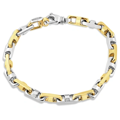 Pompeii3 Men's Marine Link 14k Gold (38gram) Or Platinum (61gram) 6mm Bracelet 8.5" In Multi