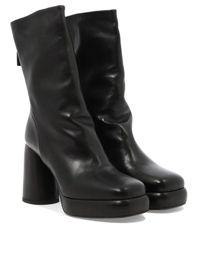 Shop Halmanera "elsa" Ankle Boots In Black