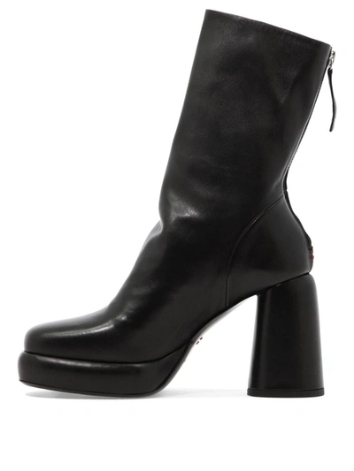 Shop Halmanera "elsa" Ankle Boots In Black