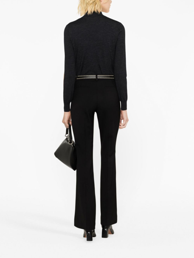P.a.r.o.s.h High-neck Knit Jumper In Grey