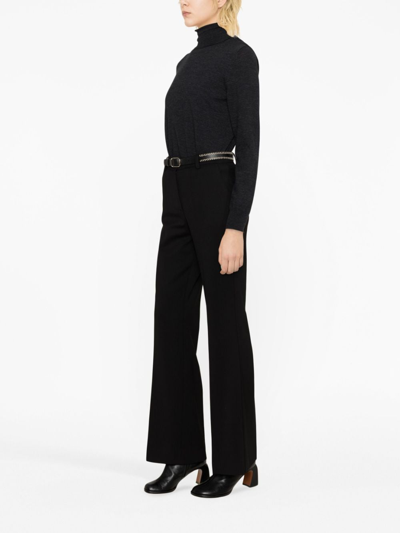 P.a.r.o.s.h High-neck Knit Jumper In Grey