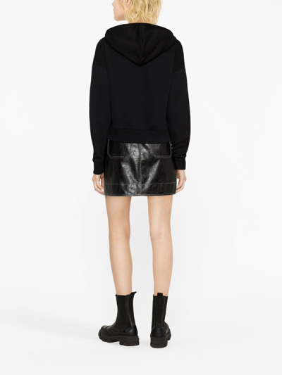 Karl Lagerfeld Hoodie Mit Grafischem Print In Black