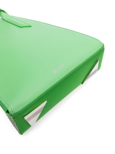Attico Sunset Shoulder Bag In Green