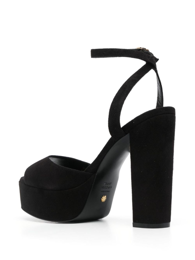 Shop Stuart Weitzman Ryder Ii 125mm Platform Sandals In Black