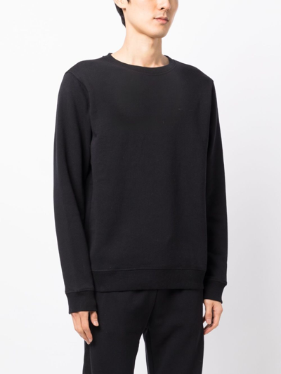 Shop The Upside Redford Organic Cotton Sweatshirt In Black