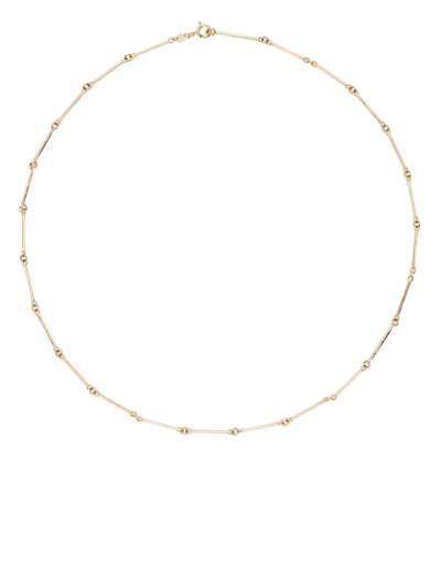 Shop We By Whitebird 14kt Yellow Gold Yasmine Short Chain Necklace