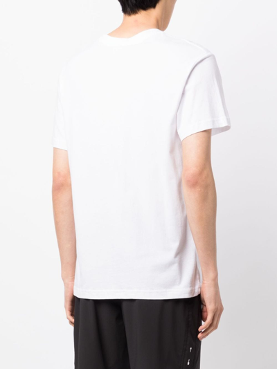 Shop The Upside Newman Organic Cotton T-shirt In White