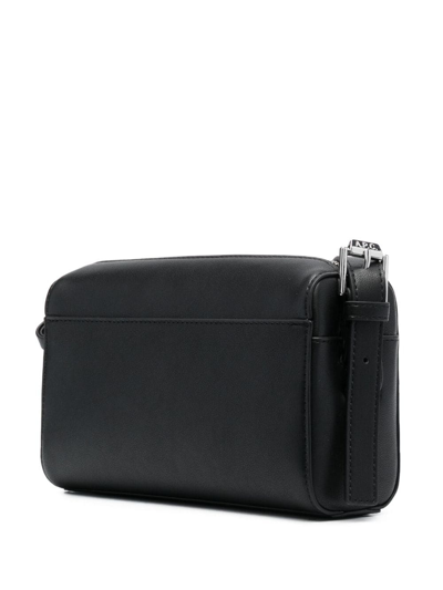 Apc Nino Faux-leather Messenger Bag In Black