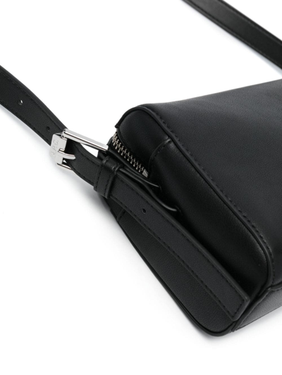 Apc Nino Faux-leather Messenger Bag In Black