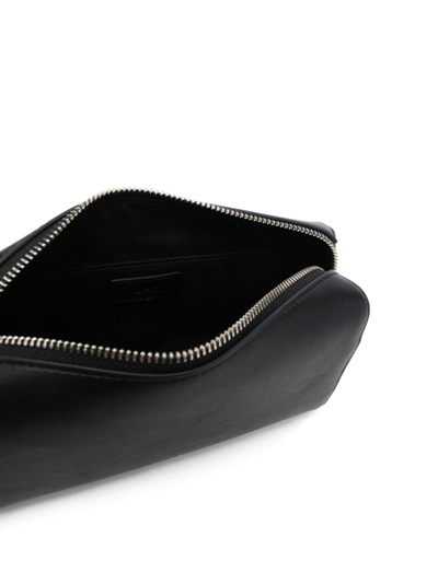 Apc Nino Faux-leather Messenger Bag In Black