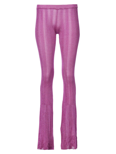 Shop Ser.o.ya Women's Rudley Flare Pants In Lilac