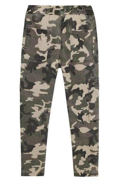 Shop Dl1961 Kids' Jackson Camo Print Joggers In Desert Camo