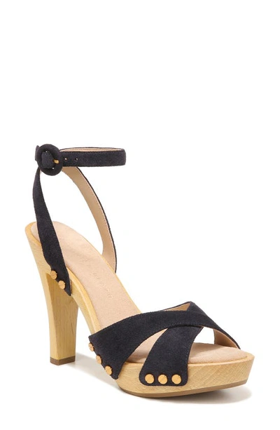 Shop Veronica Beard Lamont Platform Ankle Strap Sandal In Eclipse