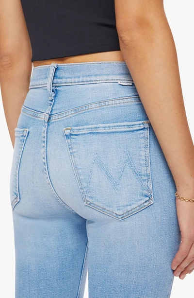 Shop Mother The Tripper High Waist Ankle Slim Bootcut Jeans In Cat Daddy