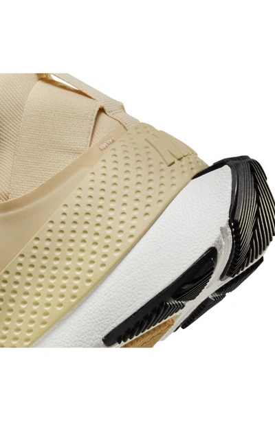 Shop Nike Go Flyease Slip-on Sneaker In Sanddrift/ Black/ Pink/ Sail