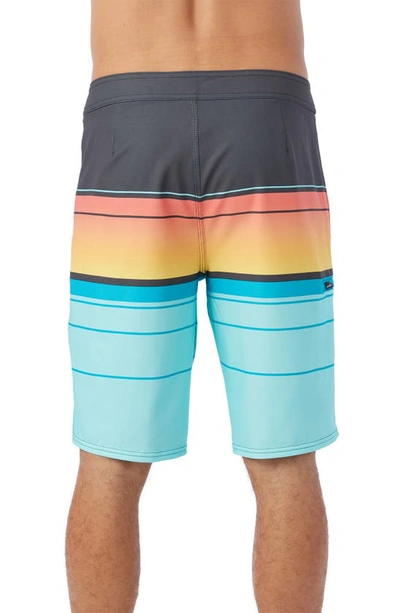 O'NEILL O'NEILL HYPERFREAK HEAT STRIPE BOARD SHORTS 