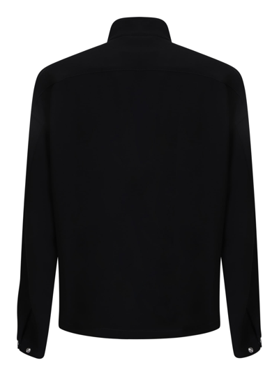 Shop Alexander Mcqueen Zip Sporty Jacket In Black