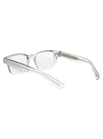 Shop Oliver Peoples Latimore Glasses In 1752 Black Diamond/crystal Gradient