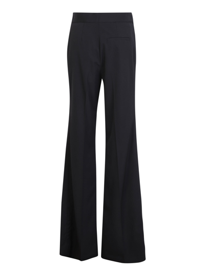 Shop Stella Mccartney Black Flared Tailored Trousers