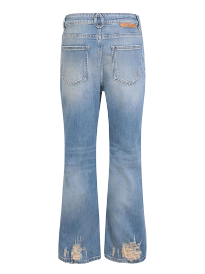 Shop Stella Mccartney Light Blue Bootcut Jeans