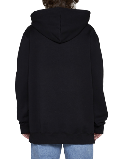 Shop Lanvin Fleece In Black