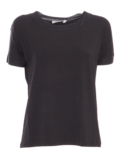 Shop Le Tricot Perugia Black T-shirt