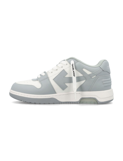 Shop Off-white Out Of Office Sneakers In White Grey