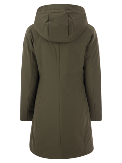 Shop Woolrich Firth - Softshell Parka In Military Green
