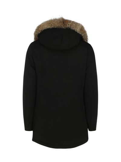 Shop Woolrich Parka Arctic Jacket In Black
