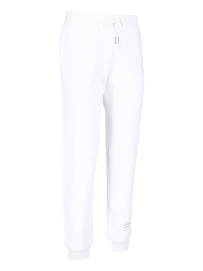 Shop Thom Browne Pants In White