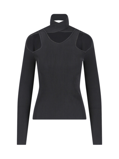 Shop Coperni Sweater In Black