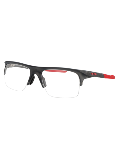 Shop Oakley Plazlink Glasses In 806102 Satin Grey Smoke