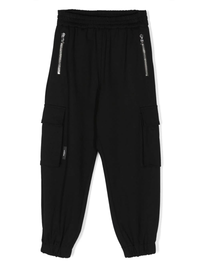 Shop Balmain Sport Trousers In Black