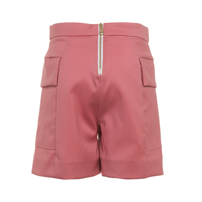 Shop Balmain Pink Shorts