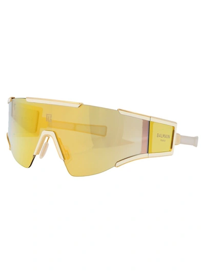 Shop Balmain Sunglasses In 138b Gld - Bne