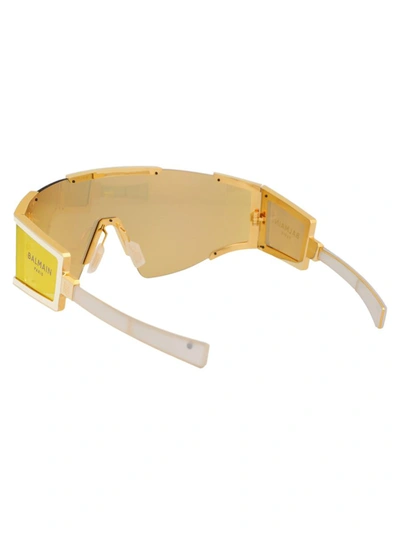 Shop Balmain Sunglasses In 138b Gld - Bne