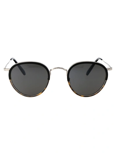 Shop Oliver Peoples Sunglasses In 5036r5 Black/362 Gradient/silver