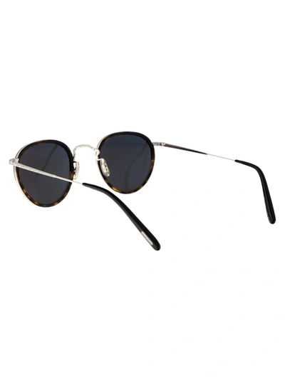 Shop Oliver Peoples Sunglasses In 5036r5 Black/362 Gradient/silver