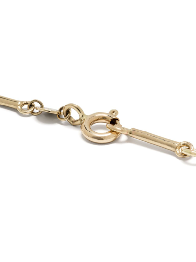 We By Whitebird 14kt Yellow Gold Yasmine Small Articulated Bracelet In Gold