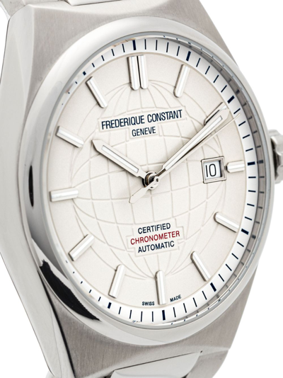 Shop Frederique Constant Highlife Automatic 45mm In Silver