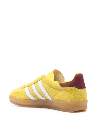Shop Adidas Originals Gazelle Indoor Low-top Sneakers In Yellow