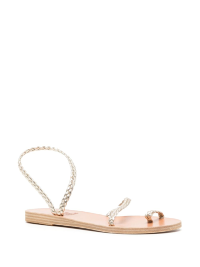 Ancient Greek Sandals Eleftheria Open-toe Sandals In Brown